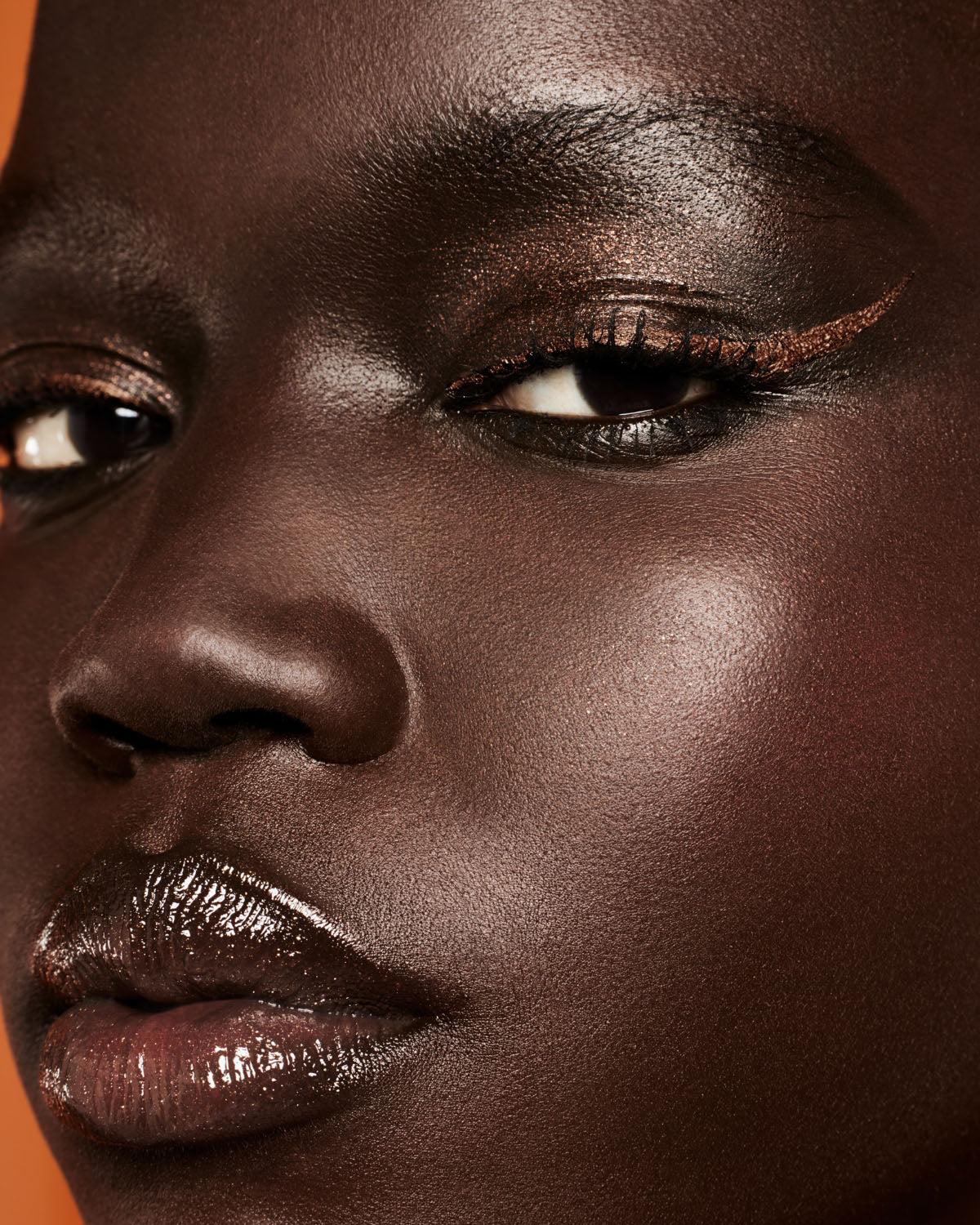 Glitty Lid Shimmer Liquid Eyeliner ¡ª Bronze All Ova Collection: Boozy Bronze