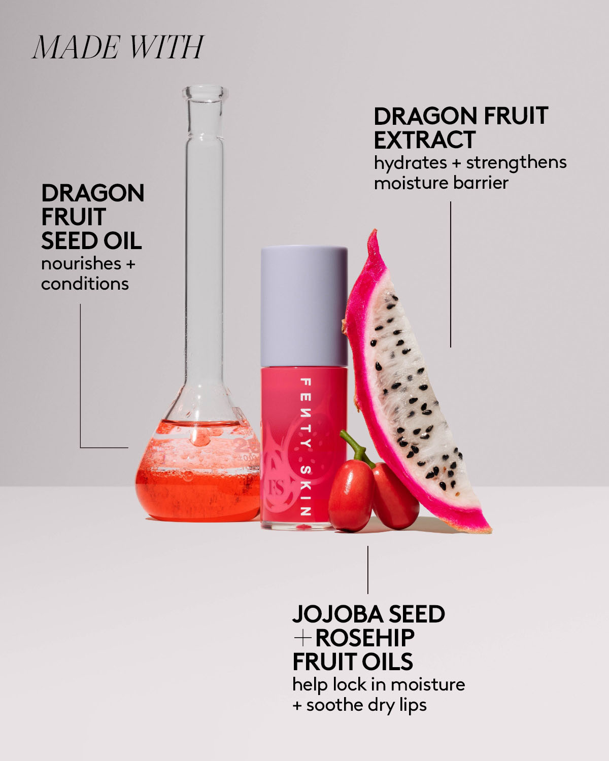 Fenty Treatz Hydrating + Strengthening Lip Oil ¡ª Dragon Fruit